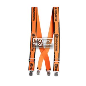 Husqvarna naramenice s metalnim kopčama