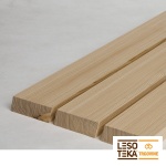 Lesene letve za lesene fasade, skobljane, SIBIRSKI MACESEN, ROMB 32x55 AB, 4m