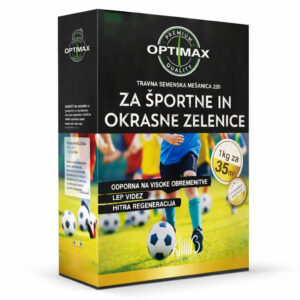 Travno seme Optimax 220 – trpežna trata, odporna na gaženje