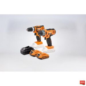 Vrtalnik + udarni vijačnik set VLN 3220 + 3420 Villager